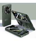 For OPPO Find N3 Pioneer Skin-Feel Case-film Integral Hinge Shockproof Phone Case(Green)