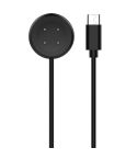 For Google Pixel Watch 2 Type-C Interface Smart Watch Charging Cable, Length: 1m(Black)