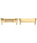 For Honor Watch 4 TMA-L19 1 Pair Metal Watch Band Connector(Gold)