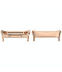 For Honor Watch 4 TMA-L19 1 Pair Metal Watch Band Connector(Rose Gold)