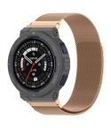 For Amazfit Active Edge A2212 Milan Magnetic Steel Mesh Watch Band(Rose Gold)