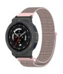 For Amazfit Active Edge A2212 Nylon Loop Hook and Loop Fastener Watch Band(Pink)