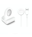 For Google Pixel Watch 2 Smart Watch Silicone Charging Bracket with Charger(White)