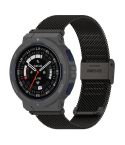 For Amazfit Active Edge A2212 Milan Mesh Single Buckle Watch Band(Black)