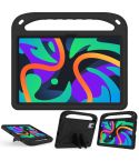 For Amazon Fire Max 11 2023 Handle EVA Shockproof Tablet Case with Holder(Black)