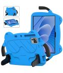 For DOOGEE T30 Pro 11 2023 Ice Baby EVA Shockproof Hard PC Tablet Case(Sky Blue+Black)