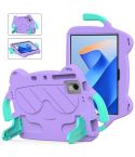 For Huawei MatePad 11 2023/2021 Ice Baby EVA Shockproof Hard PC Tablet Case(Light Purple+Mint Green)