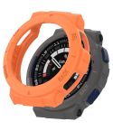For Amazfit Active Edge A2212 Armored Hollow Half Pack TPU Watch Protective Case(Orange)