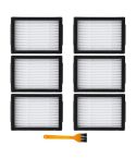JUNSUNMAY 6pcs Clean Filter Replacement for iRobot Roomba E6 / E7