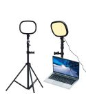 JMARY FM-58R Live Streaming Photography Fill Light 180-Degree Rotatable 9-inch LED Light
