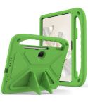 For Honor Pad 9 12.1 Handle EVA Shockproof Tablet Case with Holder(Green)