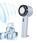 ENKAY Hat-Prince Handheld Mini Portable Cold Compress Cooling Fan(Blue)