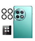 For OnePlus Ace 2 Pro ENKAY Hat-Prince 9H Rear Camera Lens Aluminium Alloy Tempered Glass Film(Black)