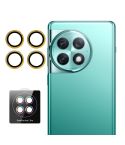 For OnePlus Ace 2 Pro ENKAY Hat-Prince 9H Rear Camera Lens Aluminium Alloy Tempered Glass Film(Golden)