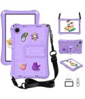 For Xiaomi Redmi Pad SE 11 2023 Hi Baby EVA Full Body Tablet Case with Strap(Light Purple)