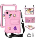 For Xiaomi Redmi Pad SE 11 2023 Hi Baby EVA Full Body Tablet Case with Strap(Pink)
