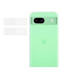 For Google Pixel 8a 2pcs ENKAY 9H Rear Camera Lens Tempered Glass Film(Transparent)