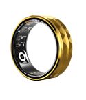 R12M SIZE 22 Smart Ring, Support Health Monitoring / Multiple Exercise Modes(Gold)