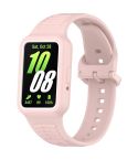 For Samsung Galaxy Fit3 Two Color Frame Integrated Silicone Watch Band(Light Pink)