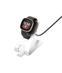 For  Fitbit Ace LTE Aluminum Alloy Metal Bracket Watch Charger, Length: 1.5m(Silver)