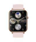 Q19 Max 2.1 inch HD Screen Waterproof Sports Business Smart Watch(Pink)