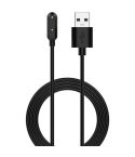 For vivo iQOO Watch GT USB Interface Smart Watch Magnetic Charging Cable, Length: 1m(Black)