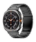 For Samsung Galaxy Watch Ultra 47mm Titanium Alloy Metal Watch Band(Black)