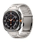 For Samsung Galaxy Watch Ultra 47mm Titanium Alloy Metal Watch Band(Titanium Color)