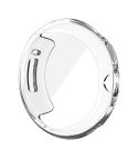 For Google Pixel Watch 3 41mm ENKAY Hat-Prince Full Coverage Electroplated Soft TPU Case with Screen Protection(Transparent)