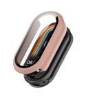 For Xiaomi Smart Band 9 / 9 NFC ENKAY Hat-Prince PC Frame Watch Protective Case with Tempered Film(Pink)