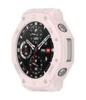 For Amazfit T-Rex3 Armor Hollow TPU Half Coverage Watch Case(Light Pink)