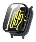 For Redmi Watch 5 Active Tempered Film Integrated PC Watch Protective Case(Black)