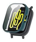 For Redmi Watch 5 Lite Tempered Film Integrated PC Watch Protective Case(Pine Needle Green)