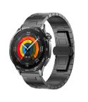 For Amazfit Bip 5 / GTR 4 / GTR 3 Titanium Alloy Metal 22mm Watch Band(Titanium Color)