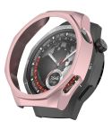 For Huawei Watch GT 5 Pro 46mm Half Coverage PC Hollow Watch Protective Case(Rose Gold)