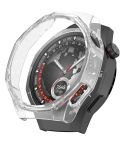 For Huawei Watch GT 5 Pro 46mm Half Coverage PC Hollow Watch Protective Case(Transparent)