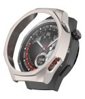 For Huawei Watch GT 5 Pro 46mm Half Coverage PC Hollow Watch Protective Case(Starlight)