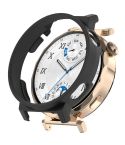 For Huawei Watch GT5 Pro 42MM Half Coverage PC Hollow Watch Protective Case(Black)