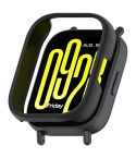 For Redmi Watch 5 Active Half Coverage PC Hollow Watch Protective Case(Black)