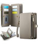 CaseMe-Me60 Multi-functional Anti-theft Swipe Passport Wallet(Grey)