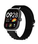 For Xiaomi Smart Band 9 Pro / Redmi Watch 5 Loop Nylon Watch Band(Black)