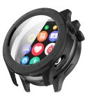 For Xiaomi Watch S4 / Watch S4 eSIM Tempered Film Integrated PC Watch Protective Case(Black)