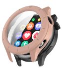 For Xiaomi Watch S4 / Watch S4 eSIM Tempered Film Integrated PC Watch Protective Case(Cherry Pink)