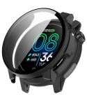 For COROS Pace Pro Tempered Film Integrated PC Watch Protective Case(Black)