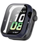 For Honor Watch 5 Tempered Film Integrated PC Watch Protective Case(Ink Blue)