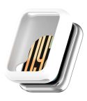 For Xiaomi Smart Band 9 Pro Silicone Watch Protective Case(White)