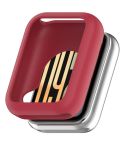 For Xiaomi Smart Band 9 Pro Silicone Watch Protective Case(Red)