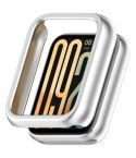 For Xiaomi Smart Band 9 Pro Half Coverage PC Hollow Watch Protective Case(Silver)