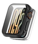 For Xiaomi Smart Band 9 Pro Tempered Film Integrated PC Watch Protective Case Second Variation Case(Black)