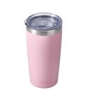 JUNSUNMAY 600ml 304 Stainless Steel Vacuum Insulated Coffee Travel Mug Double Wall Thermal Cup(Pink)